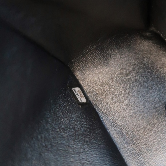 Metallic calfskin Quilted Jumbo Double flap - Picture 12 of 12